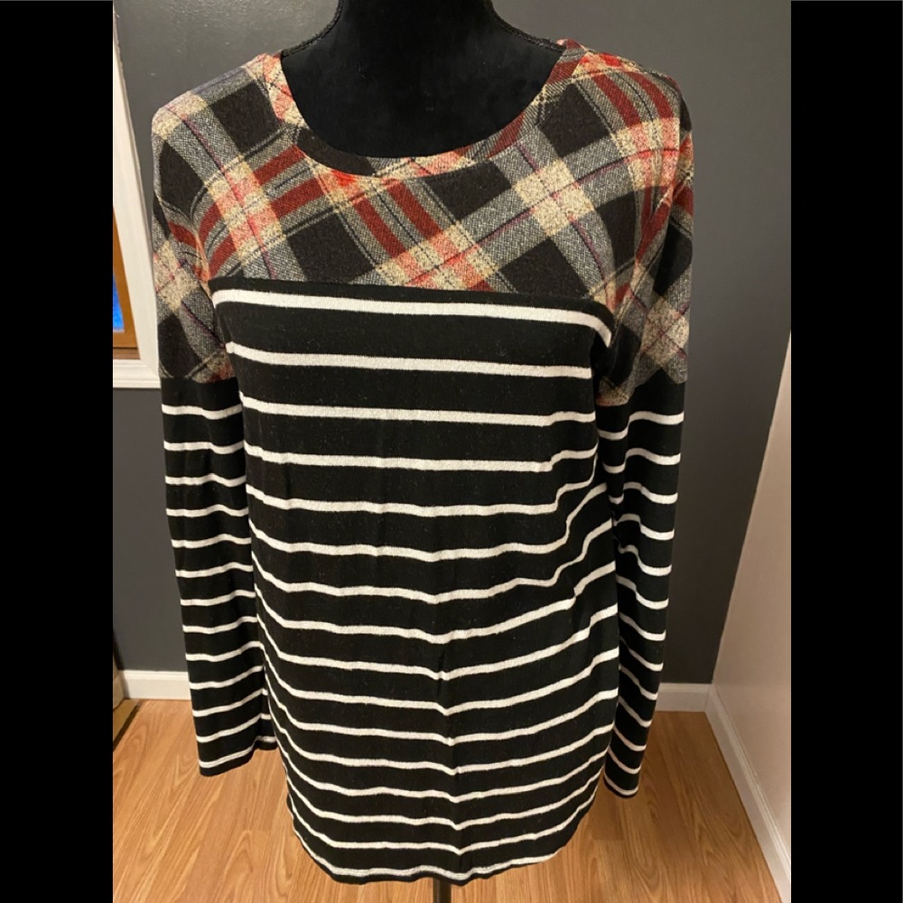 Striped Long Sleeved Top